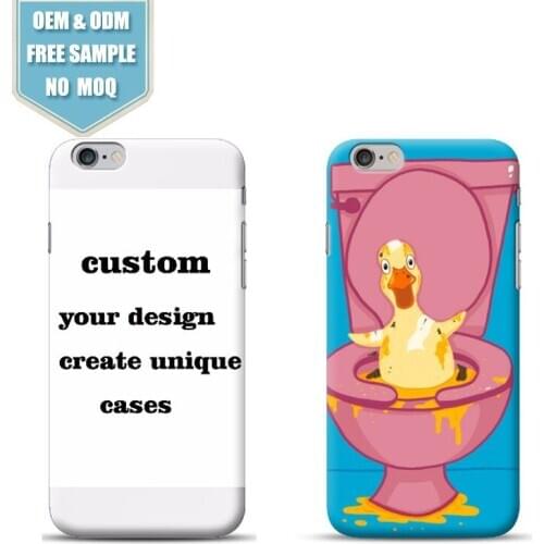 A Yellow Duck Personalized Custom Photo Phone Case for iPhone 6 7 8 6plus 7plus x r Full Wrap Printing Cases Drop ship support