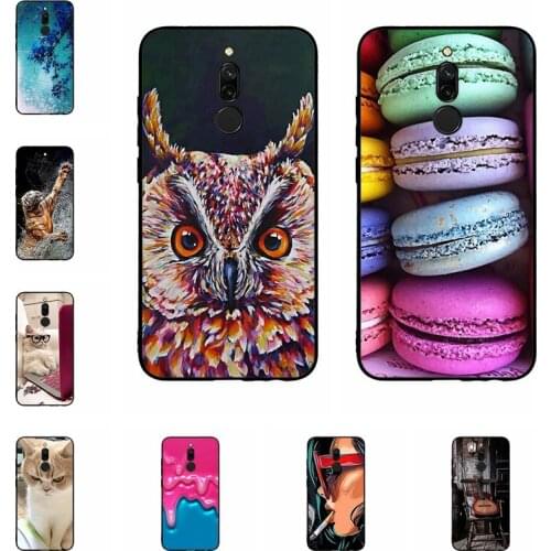 Case For Xiaomi Redmi 8 Case Silicone Soft TPU Back Cover For Redmi8 Case Flower Animal Cat Phone Bumper For Xiomi Redmi 8 Cover