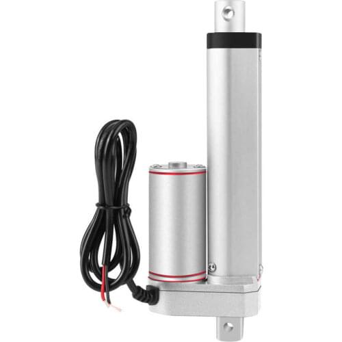 Electric Linear Actuator 100mm/4inch Stroke Heavy Duty DC 12V Load Linear Actuator Electric Motor thrust 750N