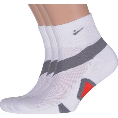 NOSMAG Mens White Socks