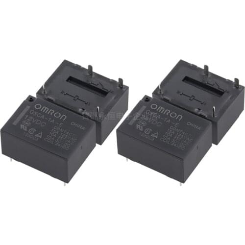 G5CA-1A-E-12VDC G5CA-1A-E-24VDC Power Relay 4 Feet 10A A Group Of Normally Open Power relay 4 Feet 10A A Group Of Normally oOpen