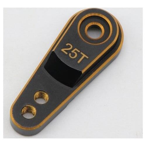 25T Hard Aluminum Alloy Steering Gear Rocker Arm Servo Horn for TRX4 Traxxas TRX-4 RC Crawler Car Model