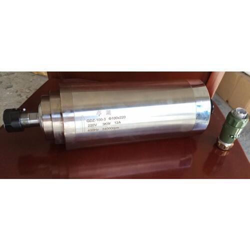 CNC Woodworking 220V ER20 3KW Water-cooled spindle 3kw spindle motor water cooling engraving spindle for woodworking machine