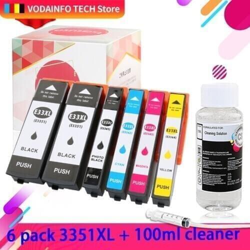 Compatible ink cartridge for Epson XP530 XP630 XP830 XP635 XP540 XP640 XP645 xp900 T3351.T3361-T3364 for Europe printer