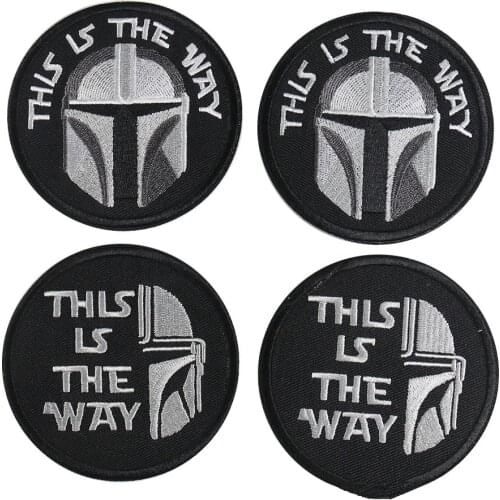 Spartan Velcros Patches Army Helmet Emblem Sparta Fighter Tactical Badge Embroidery Iron On Patch Sticker