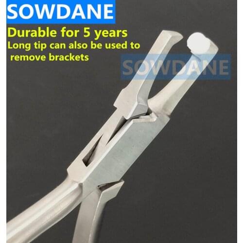 Dental Orthodontic Band Removing Plier Bracket Remove Plier Dental Orthodontic Remover Instrument Stainless Steel Long Head