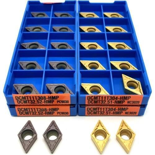 DCMT11T308 HMP PC9030 Carbide tool Internal Turning Tool CNC High-quality lathe Cutting tools DCMT 11T308 turning insert