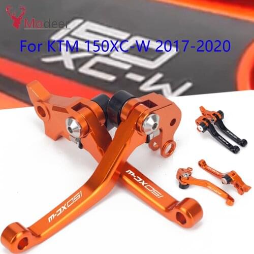 150 XCW CNC Motorcycle Dirt Pit Bike Handle For 150XC-W 150 XC-W 2017 2018 2019 2020 2021 Motocross Pivot Brake Clutch Lever