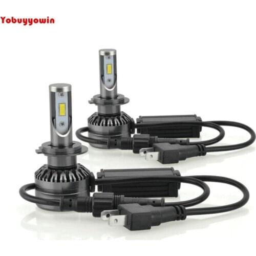2Pc X6! PX26D H7 LED Automobile Headlight Bulbs with Advanced PhilipsFlip Chips 80W/8,000LM/6,000K(h4 9004 9007 9008 Available)