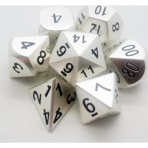 DND role-playing Game dice MTG Pathfinder board game metal dice D4-D20 polyhedral dice set