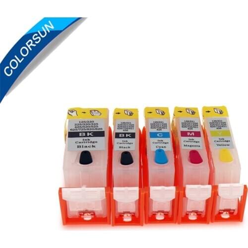 Refillable ink cartridges PGI 225 226 Empty for Canon MG5120 MG5220 MG8120 MG6120 MG5210 IP4810 IP4820 with ARC chips