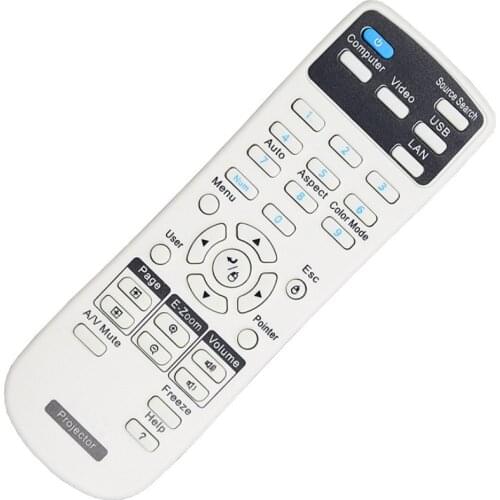Remote control use for epson Projector EB-C05S EB-10SE EB-C15S EB-C20X EB-C25XE EB-X17 EB-X18 EB-X20 EB-X21 EB-X22 EB-X24