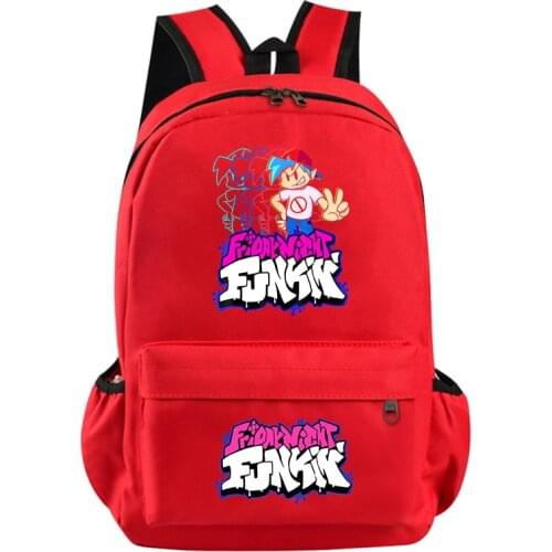Game Friday Night Funkin Backpacks Boys Girls School Bags School Bagpack Teengaer Mochila Back To School Bookbag