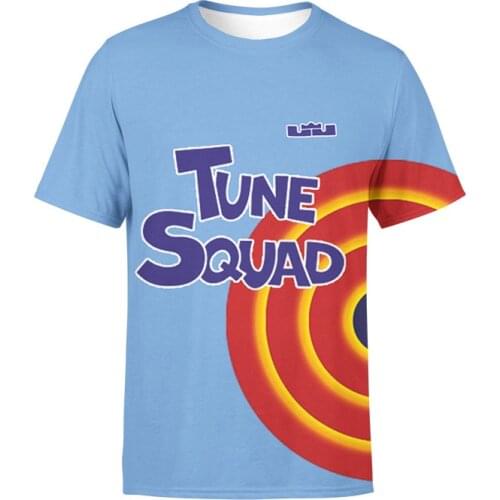 Movie Space Jam 2 Jersey James 2021 Cosplay Tune Squad Shirt Vest Shorts Summer Trendy New Basketball Sports Suit Sweater