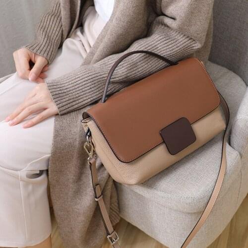 Hot Sale Vintage Cute Small Handbags Genuine Leather Women Famous Brand Mini Bags Crossbody Bags Clutch Female Messenger Bag