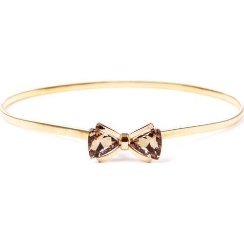 Women Punk Full Metal Mirror skinny Waist Belt 2019 Metallic Gold Plate 3cm Wide Chains Lady ceinture sashes for dresses RT89