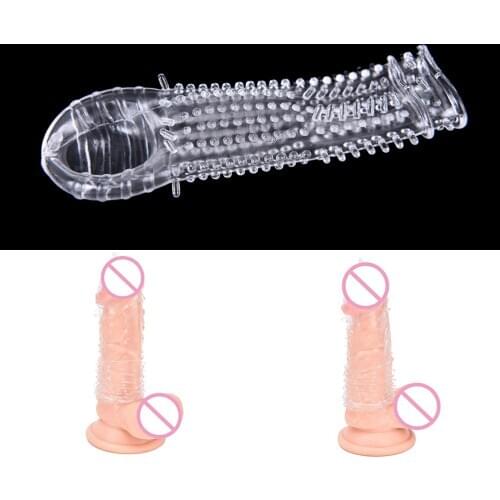 Reusable Cock Ring Delaying Ejaculation Rings Silicone Sex Toy Penis Sleeves Condom Sex Products for Men