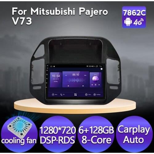 4G LTE Android For Mitsubishi Pajero V73 V77 V68 V75 1997-2011 Car Radio Multimedia Video Player Navigation GPS RDS no dvd