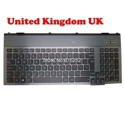 SP/UK Keyboard For ASUS G55 G55V G55VW 0KNB0-B411ARE00 0KNB0-B411HE00 0KNB0-B410LA00 0KN0-MK1LA11 0KN0-MK1ND21 0KNB0-B411ND00