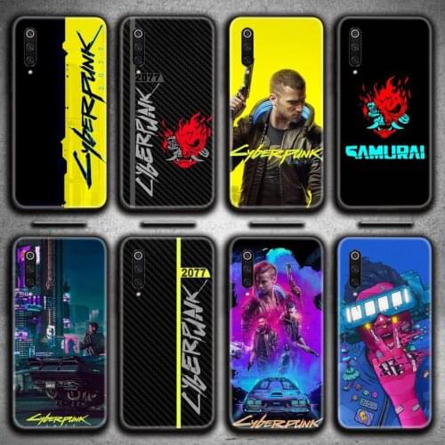 Game Samurai Punks 2077 Phone Case for Xiaomi Mi Note 10 Lite Mi 9T Pro xiaomi 10 CC9 9SE