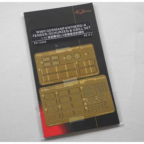 Flyhawk FH72020 1:72 SCALE WWII GERMAN PANTHER D/A FENDER/SCHURZEN GRILL SET