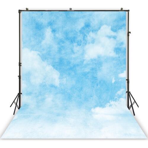 HUAYI Photography Backdrop Vintage Sky Clouds Newborns Child Photo Background Studio Customize Photobooth Backdrops XT-7137