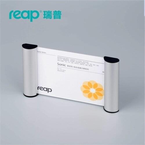 Reap 3117 5-pack Sonic Aluminium A6 Landscape Indoor Horizontal Wall Mount Holder Display Info Poster Door Sign