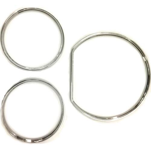 Chrome Styling Dashboard Gauge Ring Set for Mercedes Benz W202 00-02