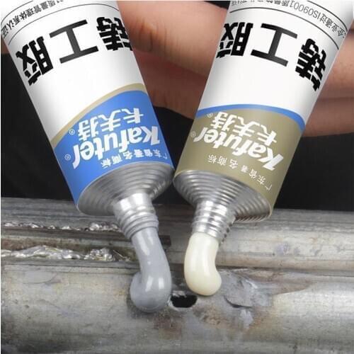 Upgrade65g Kafuter A+B Metal Repairing Adhesive Super Glue Iron Steel Auto RadiatorWaterTank Special leakagePluggingWeldingGlue