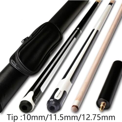 Original Jianying PA Pool Cue Billiard 10mm/11.5mm/12.75mm Tip Hard Maple Billiard Cues Professional Billar Stick Kit 2019