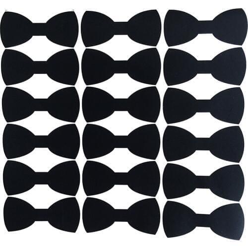 Bow Tie Decals - Set of Many Colors - Party Decor - Stick To Cups Laptops Walls Cell Phones Glass Car Window/Gender Reveal