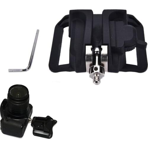 JETTING New 1/4" Screw Camera Waist Spider Belt Holster Quick Strap Buckle Dull Polished Surface for DSLR Digital SLR Camera