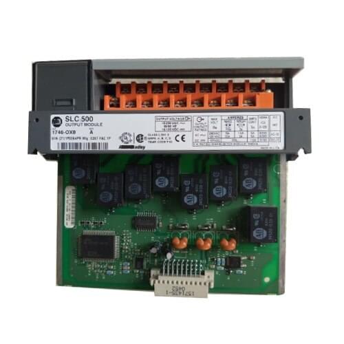 New Original 1746-OX8 PLC 5-125V DC 8 Number Of Outputs Digital Contact Output Modules