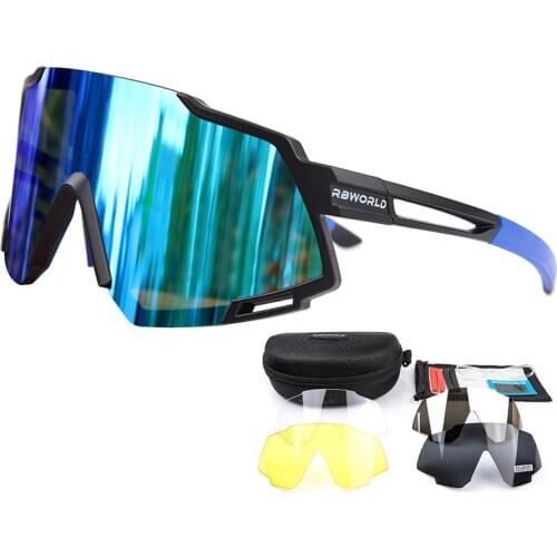 Polarized Riding Glasses Outdoor Sports Men Women Bicycle Equipment Sand-proof Night Vision UV400 Bicycle Glasses