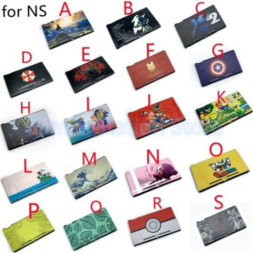 For Nintendo Switch Exquisite Pattern Plastic The host Casing Protective Shell Case Cover For NS Console Replacement Accessories