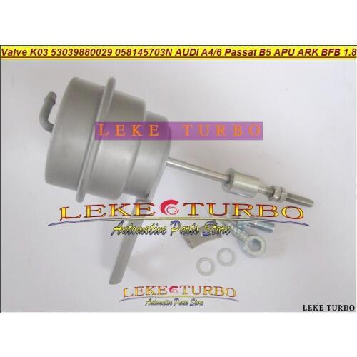 Turbo Wastegate Actuator Valve K03 029 53039700029 53039880029 For AUDI A4 A6 VW Passat B5 1.8L BFB APU ARK ANB AWT AEB 1.8T 94