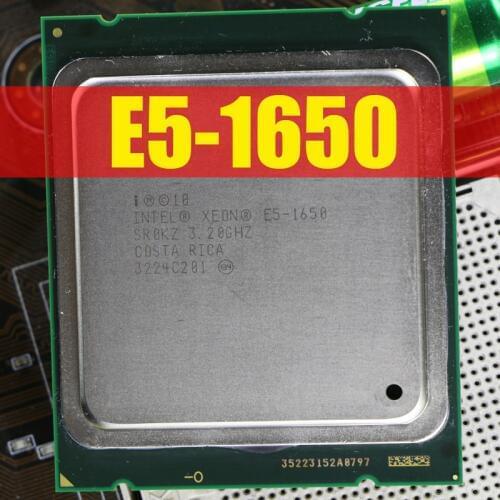Intel Xeon E5 1650 3.2GHz 6 Core 10Mb Cache Socket 2011 CPU Processor SR0KZ e5-1650 Six-Core (working 100% Free Shipping)