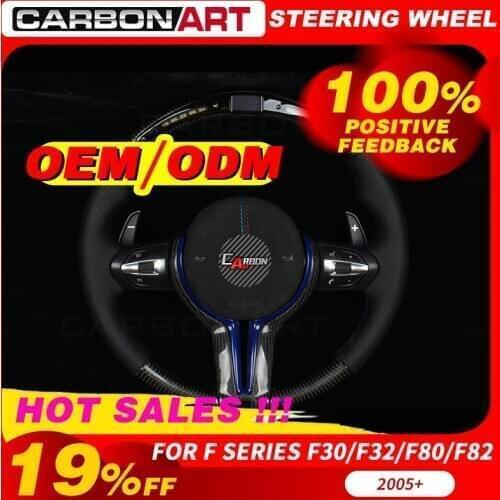 LED racing steering wheel for bm X5 X6 F15 F16 E70 E71 screen meter LED display and carbon fiber trim X5 F15 X6 F16 auto parts