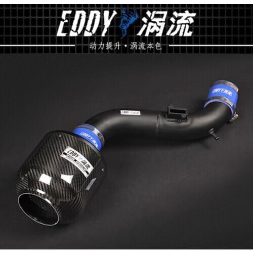 EDDY Intake System Air Intake Pipe & Carbon Fiber Air Filter for Ford Fiesta 1.0T ST 2014 Fiesta 1.5 2009-2015 Car Engine Parts
