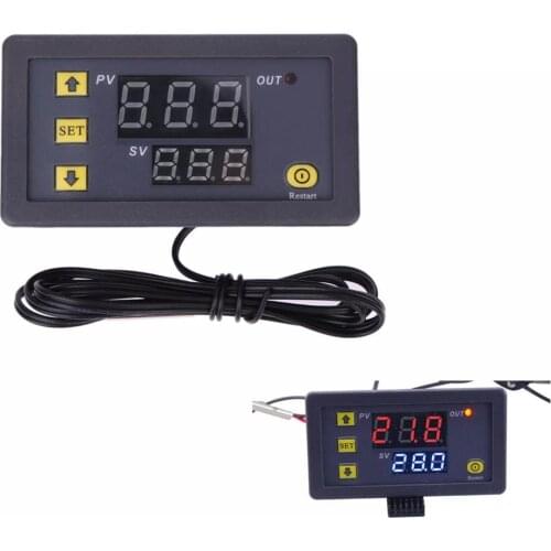 W3230 Digital Thermostat Temperature Alarm Controller Sensor Meter Regulator