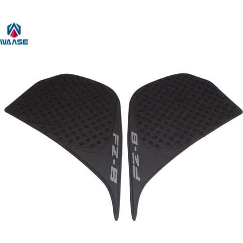 Waase Tank Pad Protector Sticker Decal Gas Knee Grip Tank Traction Pad Side For Yamaha FZ8 N/S 2010 2011 2012 2013 2014 -2015