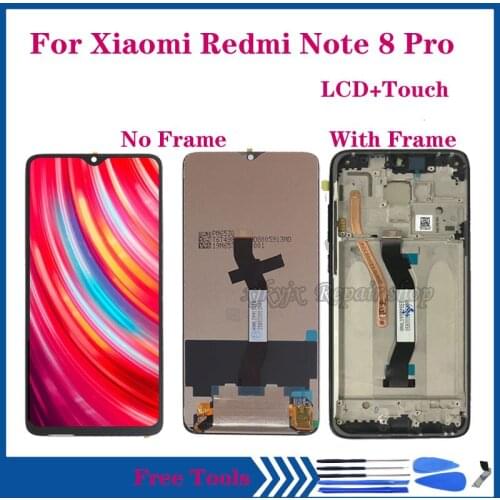6.53" Original LCD For Xiaomi Redmi Note 8 pro LCD Display Touch Screen Digitizer Assembly For redmi note8 pro screen repair kit