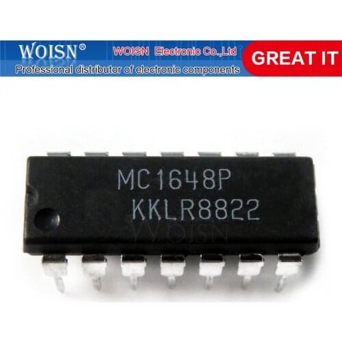 1pcs/lot MC1648P MC1648 DIP-14 new original In Stock