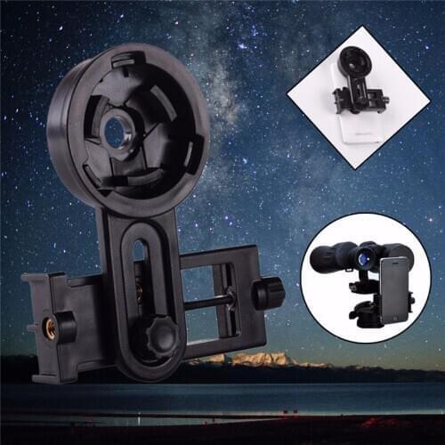 22-48mm Portable Universal Astronomical Telescope Mount Holder Adapter Clip For Smartphone Camera Lens Modules Holder