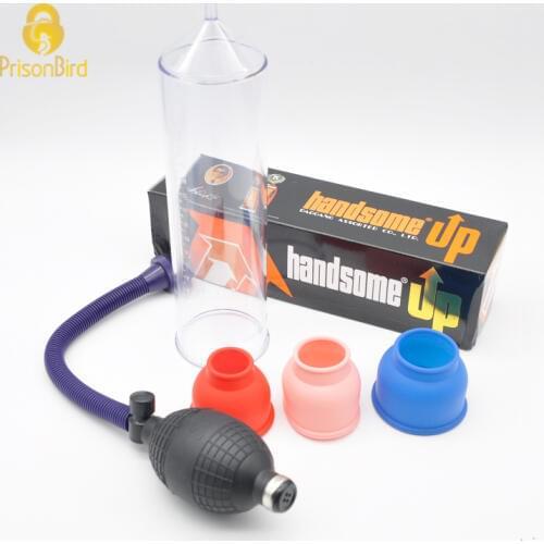 8" Bigger Growth Power Male Pump sex toys for man A314