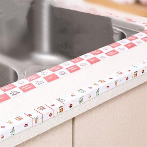 Acrylic glue kitchen anti-mold waterproof tape kitchen and bathroom sink gaps to fill the beautiful seam stickers toilet corner