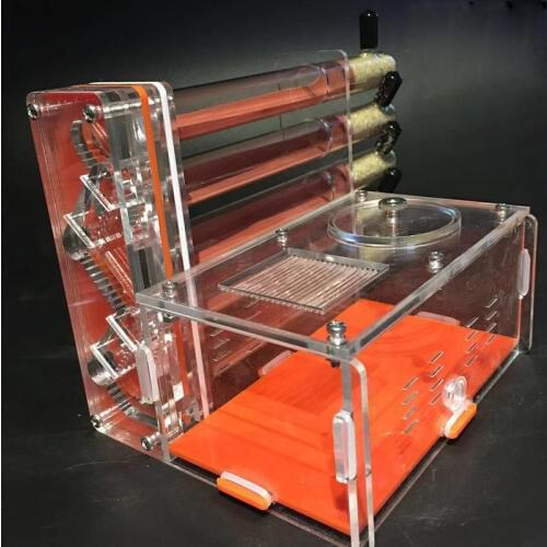 DIY Acrylic Ant Farm With Feeding Area Ants House Workshop Gypsum Tubes Ant Nest Insect Gypsum Test Tube Pet Nest Anthill