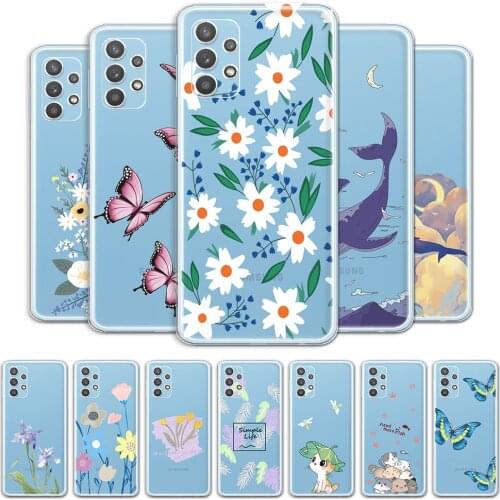 For Samsung Galaxy A32 Case Soft Protective Shell For Samsung A32 a32 Clear Transparent Phone Case For Samsung A32 4G 5G Fundas