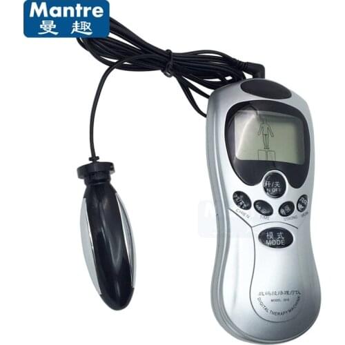 Unisex Electro Shock Sex Toys Anal Stimulation Vaginal Plug Dildo , Adult Medical Theme Mechine Kit Products