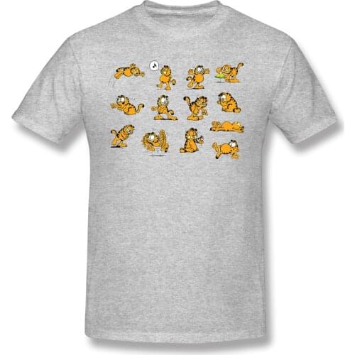 Man The Many Moods Of Garfile Cat Series 1 Water Bottle Jon,Smiling Cat,Eat The Rich,Barbz fitness Novelty shirt